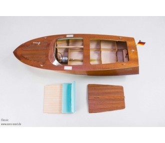 Maquetas de barcos RC - Kit de montaje Classic Sportboott Aeronaut 54cm - FLASH RC 2