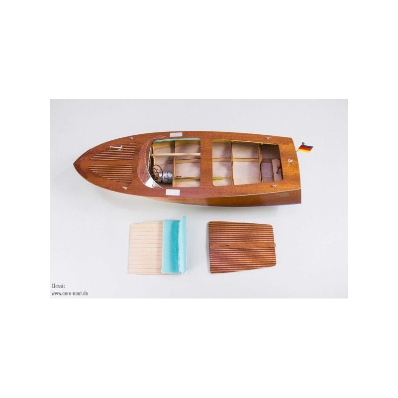 RC Model Ships - Classic Sportboott Aeronaut 54cm Kit di montaggio - FLASH RC