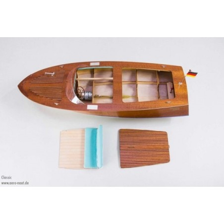 RC Model Ships - Classic Sportboott Aeronaut 54cm Kit di montaggio - FLASH RC