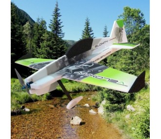 RC-Flugzeuge Kunstflug - RC-Flugzeug Factory Veloxity grün ca.1.07m - FLASH RC 2