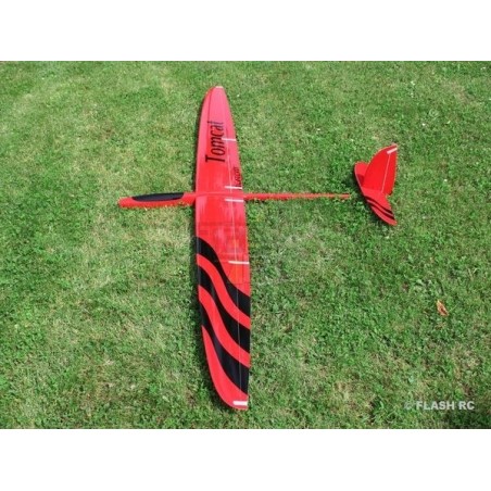 Motoalianti RC - E-Tomcat Full carbon 2,60m rosso e nero RCRCM - FLASH RC