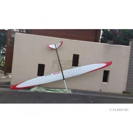 RC Gliders - Tango Full carbon approx.2.90m white & blue RCRCM - FLASH RC