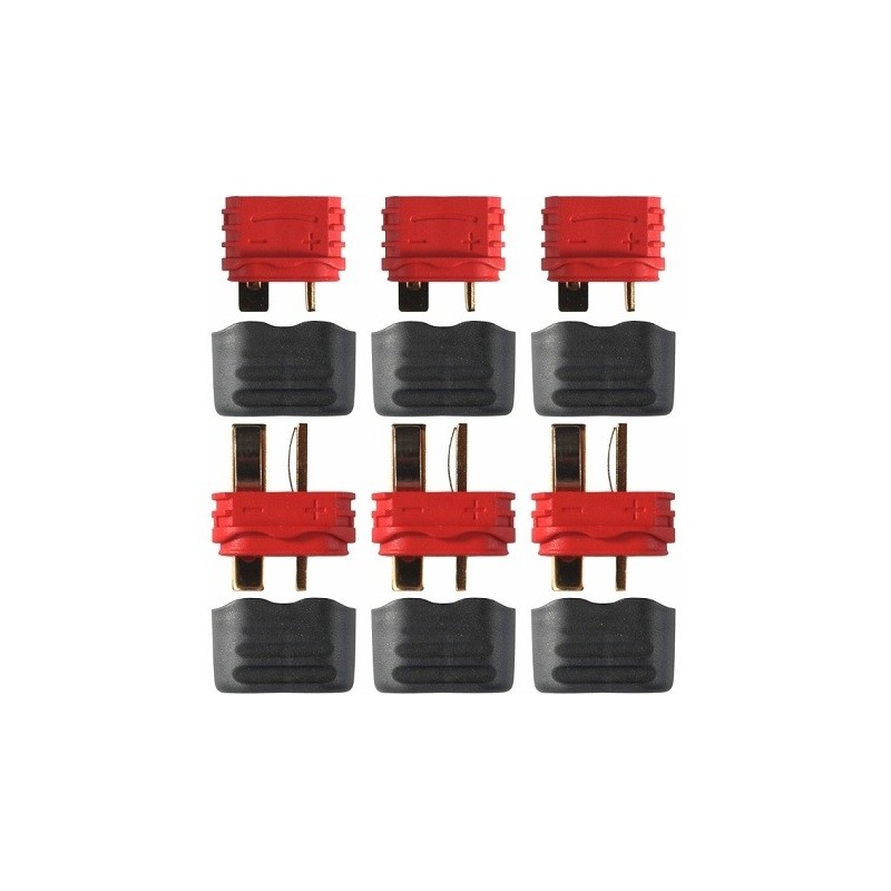 Toma Deans / Mini Deans - Toma Deans M/F (3 pares) con tapa - Amass - FLASH RC