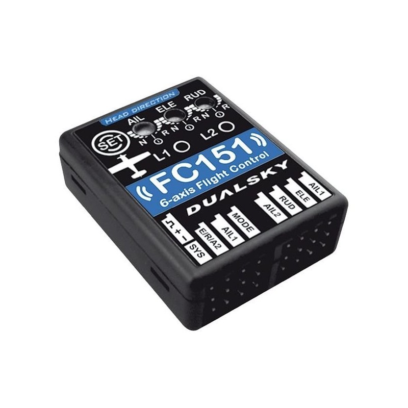 Giróscopos - FC151 Giróscopo de 3 ejes para aviones Dualsky - FLASH RC