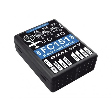 Giróscopos - FC151 Giróscopo de 3 ejes para aviones Dualsky - FLASH RC