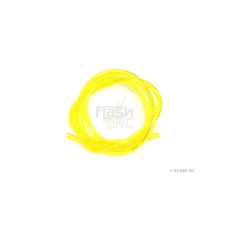Gasoline/methanol hoses & acc. - Gasoline hose dia.5mm/3mm L:1m RCEXL - FLASH RC