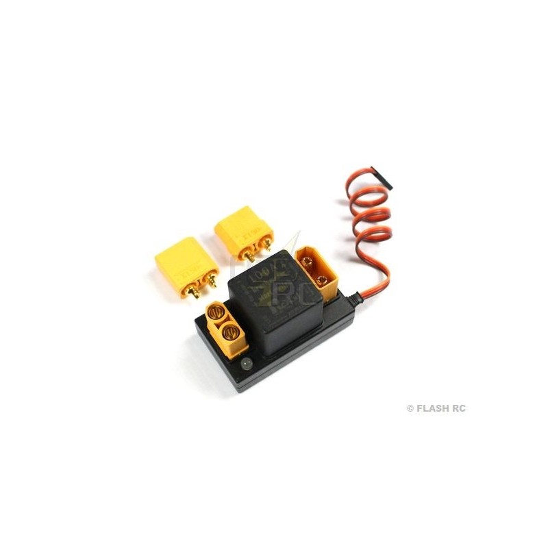 Interruttori e altro - Interruttore da 100A per avviamento motore DC (35cc e oltre) RCEXL - FLASH RC