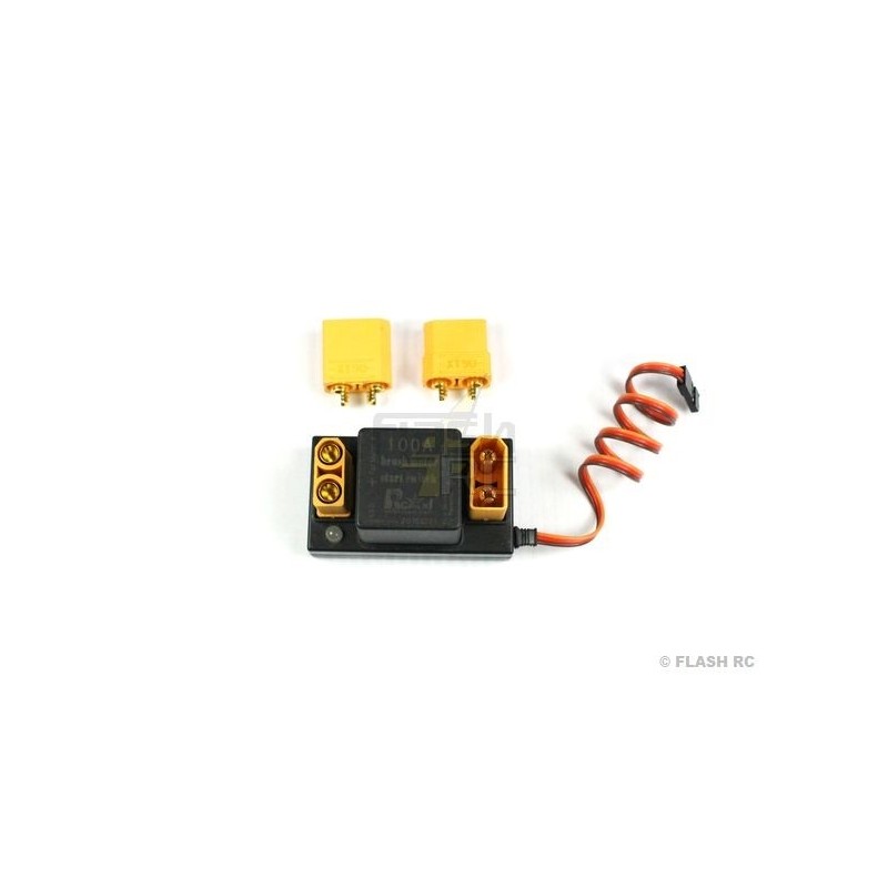 Interruttori e altro - Interruttore da 100A per avviamento motore DC (35cc e oltre) RCEXL - FLASH RC