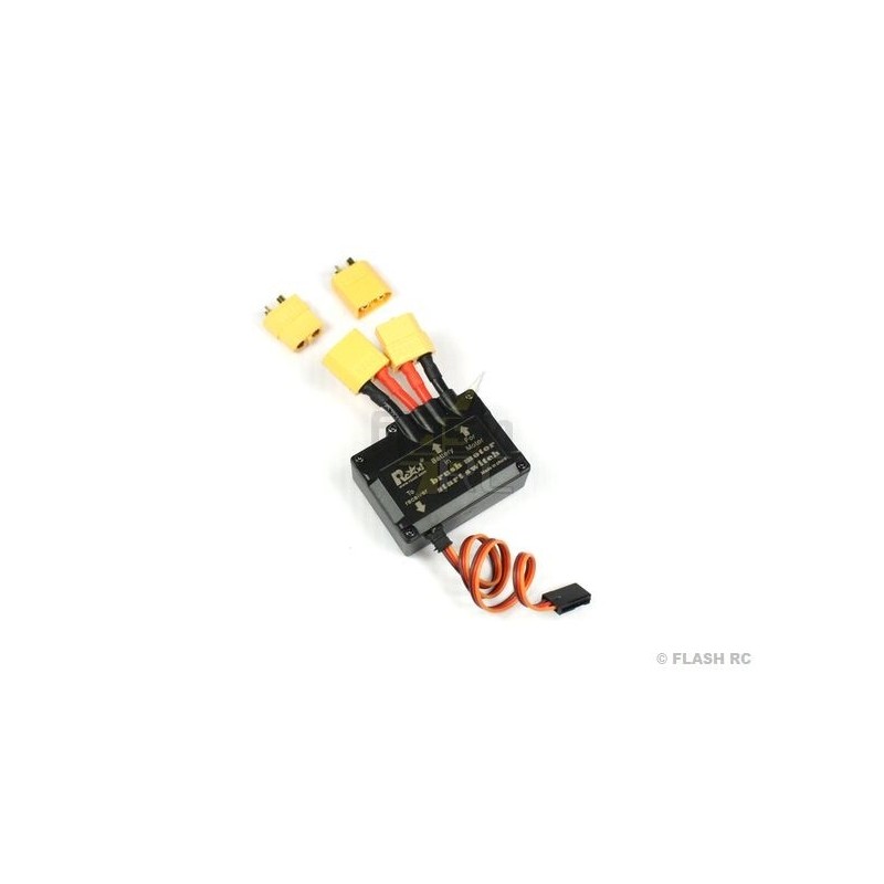 Interruttore e altri - Interruttore 70A per avviamento motore DC (35cc e -) RCEXL - FLASH RC