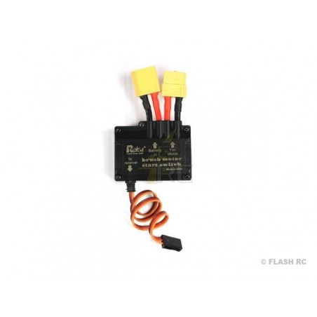 Interruptor y otros - Interruptor 70A para arrancador de motor DC (35cc y -) RCEXL - FLASH RC