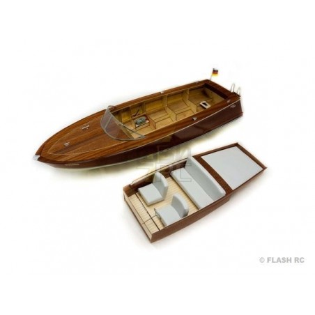 Kit bateau à monter Princess Sportboot Aeronaut 95cm - FLASH RC