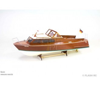RC Boat Models - Queen Sportboot Aeronaut 95cm Assembly Kit - FLASH RC