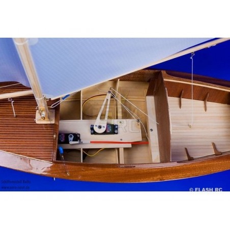 RC Model Ships - Bella Segelboot Aeronaut 81cm Kit di montaggio - FLASH RC