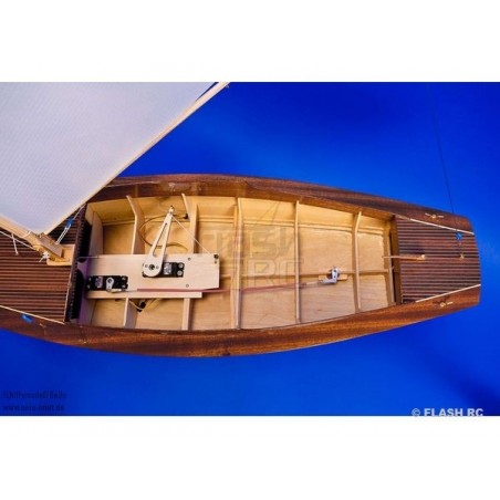 RC Model Ships - Bella Segelboot Aeronaut 81cm Kit di montaggio - FLASH RC