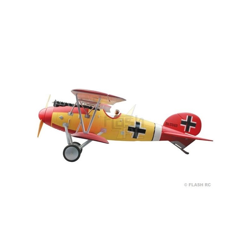Warbirds RC - Velivolo Dynam Albatros DVA WWI PNP 1,27m circa - FLASH RC