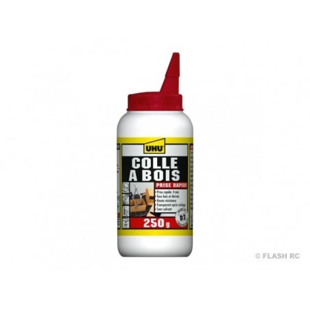 Colla per legno/vetro - UHU Express Wood Glue 250g - FLASH RC