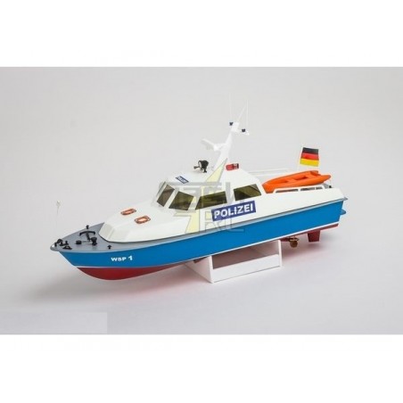 Modelos de barcos RC - WSP-1 Police Boat Kit Aeronaut 53cm - FLASH RC