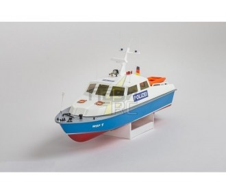 RC Boat Models - WSP-1 Police Boat Kit Aeronaut 53cm - FLASH RC 2
