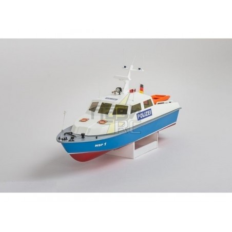 RC Schiffsmodelle - Bausatz Polizeiboot WSP-1 zum Zusammenbauen Aeronaut 53cm - FLASH RC