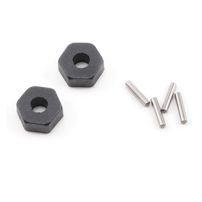 Traxxas hexagones de roues + goupilles (2) 1654 - FLASH RC
