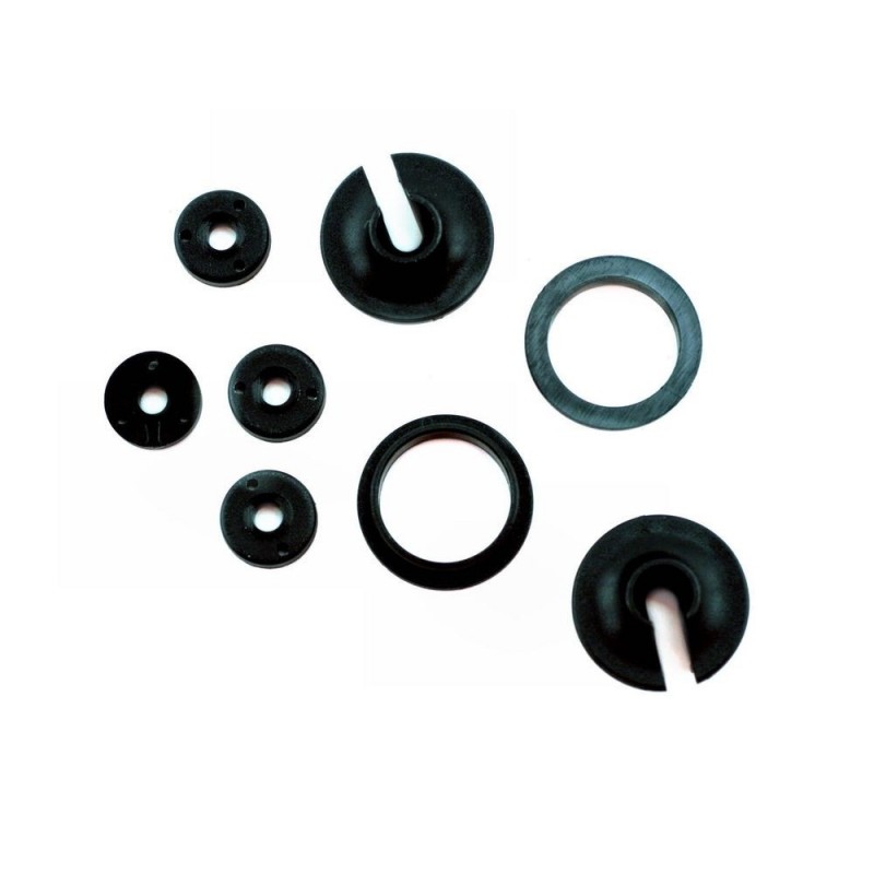 Traxxas coupelles d amortisseurs + molette et piston (2) 3768 - FLASH RC