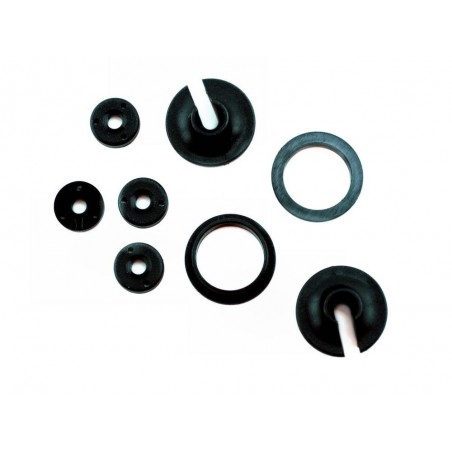 Ricambi per auto RC - Ammortizzatori Traxxas + manopola e pistone (2) 3768 - FLASH RC