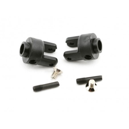 Piezas de repuesto para coches RC - Traxxas negro diferencial salidas (2) 4628R - FLASH RC
