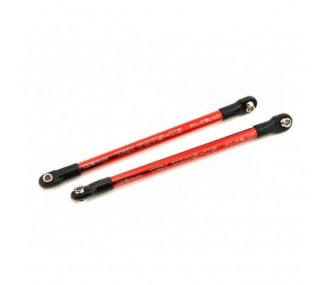 Ricambi per auto RC - Traxxas rinforzi telaio in alluminio anodizzato rosso (2) 5318X - FLASH RC
