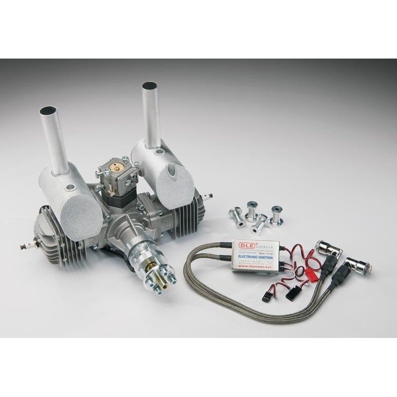 Benzinmotoren - 2-Takt Benzinmotor DLE-60 - Dle Engines - FLASH RC