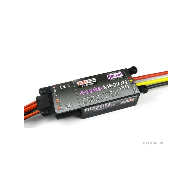 Brushless - Controlador Jeti MasterMezon 120 - RC FLASH