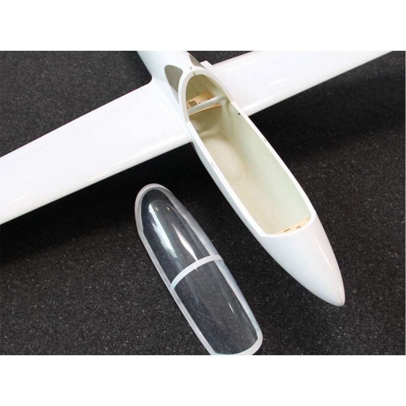 RC Motorgliders - Motorglider Robbe MDM-1 Fox white fiberglass ARF approx.3,50 m - FLASH RC