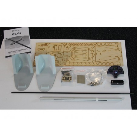 Motoveleros RC - Robbe MDM-1 Fox planeador blanco de fibra de vidrio ARF aprox.3,50 m - FLASH RC