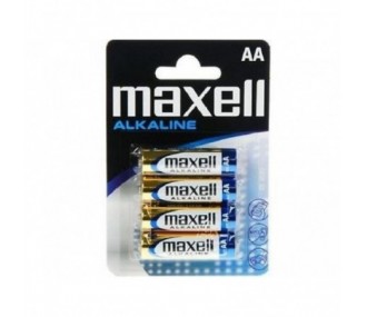 Pilas - Pilas alcalinas LR6 MAXELL - Blister de 4 - FLASH RC
