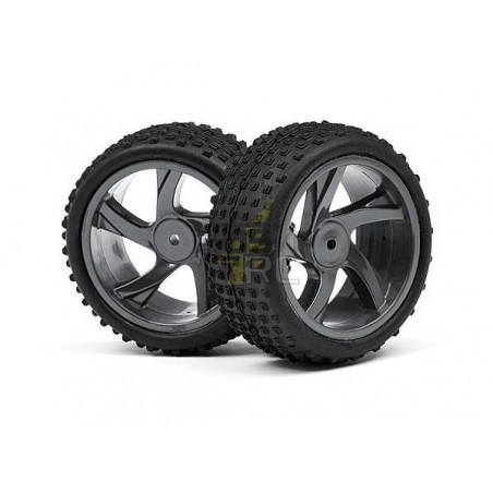 Ricambi per auto RC - ION XB/SC MAVERICK cerchi + pneumatici - MV28052 - FLASH RC