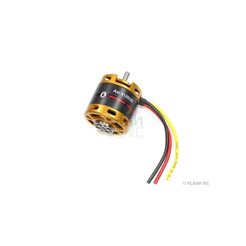 Outrunner - AXI 4120/20 V2 GOLD LINE Motor (315g, 465kv, 1160W) - FLASH RC