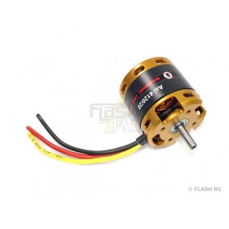 Outrunner - Moteur AXI 4120/20 V2 GOLD LINE (315g, 465kv, 1160W) - FLASH RC