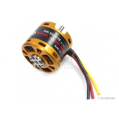 Outrunner - Motore AXI 5320/18 V2 GOLD LINE (515g, 370kv, 1850W) - FLASH RC