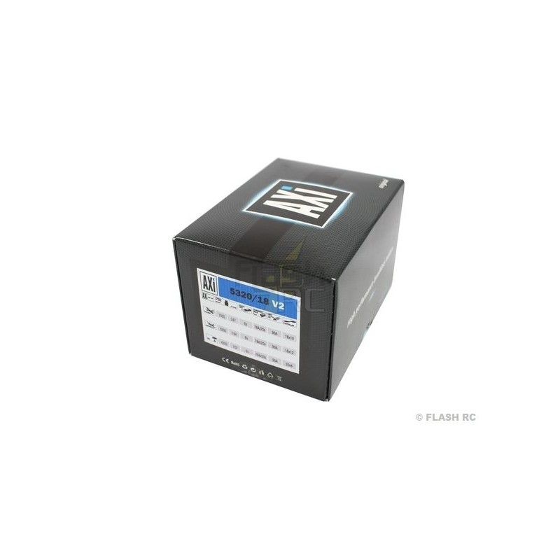 Outrunner - Motore AXI 5320/18 V2 GOLD LINE (515g, 370kv, 1850W) - FLASH RC