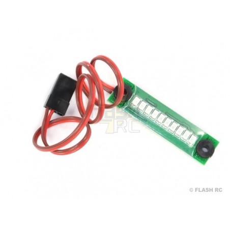 Voltmeter - LED Onboard-Voltmeter OBI05L GWS (4-7 El. NiMh) - FLASH RC