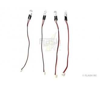 Accesorios y repuestos para vehículos aéreos no tripulados - BLH7306 - Juego de LEDs - Blade Zeyrok E-Flite - FLASH RC