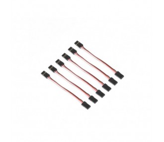 Zubehör (Teile) - Male to Male Leads (6): Konvergenz - FLASH RC