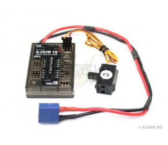 Accessori e connettori SBUS Futaba - S.HUB 18 Dualsky S-BUS -> PWM 18 canali - FLASH RC