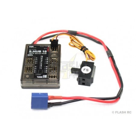 SBUS Futaba Zubehör und Anschlüsse - S.HUB 18 Dualsky S-BUS -> PWM 18 Kanäle - FLASH RC