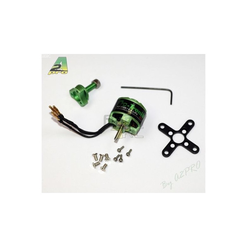 Outrunner - Brushless-Motor DM2210 (43g, 1700kv, 140W) Pro-Tronik - FLASH RC