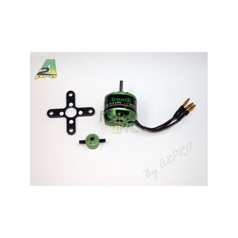 Outrunner - Brushless Motor DM2210 (43g, 1100kv, 110W) Pro-Tronik - FLASH RC