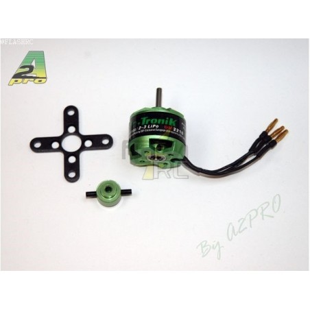 Outrunner - Motor sin escobillas DM2210 (43g, 1100kv, 110W) Pro-Tronik - FLASH RC