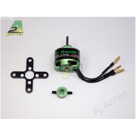 Outrunner - Motor sin escobillas DM2210 (43g, 1400kv, 120W) Pro-Tronik - FLASH RC