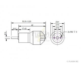 Reduced engines - A10 13L Hacker + reduced 4,4:1 - FLASH RC 2