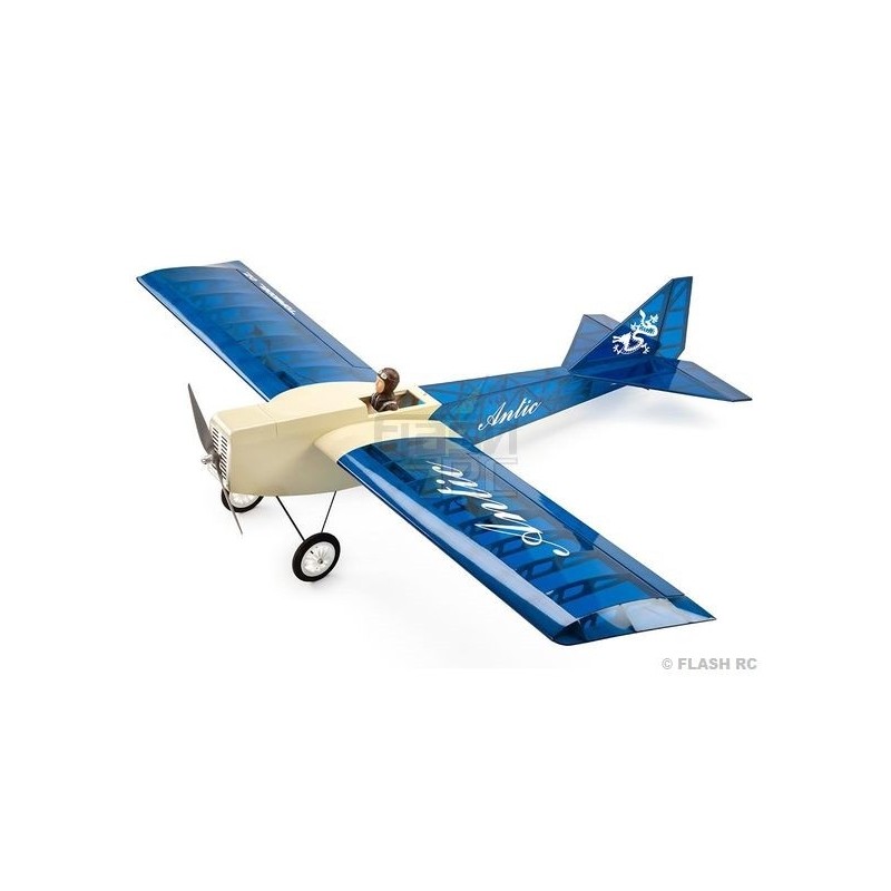 Aerei R/C per principianti - Aereo Topmodel CZ Antic crema/blu ARF ca.1,60m - FLASH RC