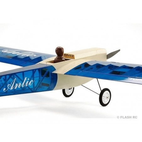 Avion Topmodel CZ Antic crème/bleu ARF env.1.60m - FLASH RC